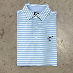 Footjoy Men's Performance Golf Polo Sand Valley Golf Course Logo
